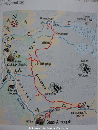 08-11 Saas-Grund(1559m) - Kreuzboden(2397m) - Saas-Almagell(1673m)